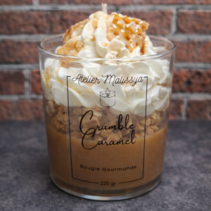 Bougie Crumble Caramel 🍦