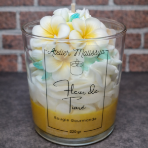 Bougie Fleur de Tiaré 🌺