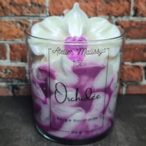 Bougie Orchidée 🌸