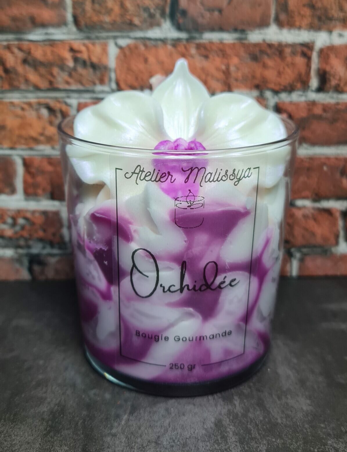 Bougie Orchidée 🌸