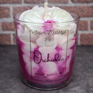 Bougie Orchidée 🌸