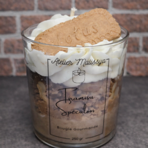 Bougie Tiramisu Spéculoos 🍰