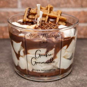 Bougie Gaufre Gourmande XS 🧇